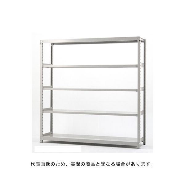 双福鋼器 軽中量ラック H2100mm×W1500mm×D600mm×天地5段 単体 TS7560-5T 1個 61-9208-01（直送品）