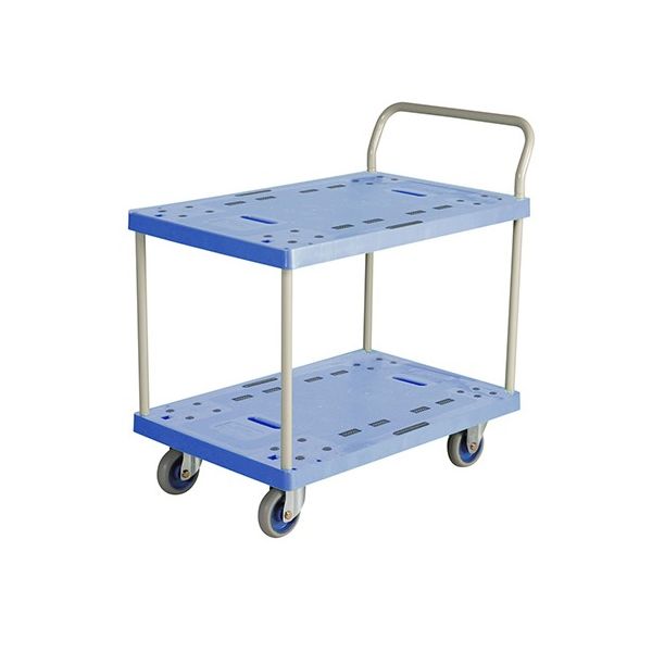 金沢車輌 樹脂台車 (2段) 935×600×950mm NP-304 1個 62-1619-49（直送品）