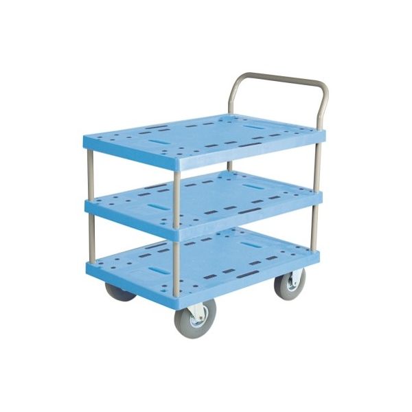 金沢車輌 ノーパンク樹脂台車 (3段) NP-305SL 1個 62-1620-01（直送品）