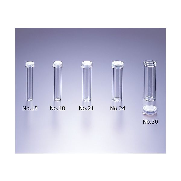 マルエム スナップ管 No.18 本体のみ 100本 15mL 61-0146-75 1箱(100本)（直送品）