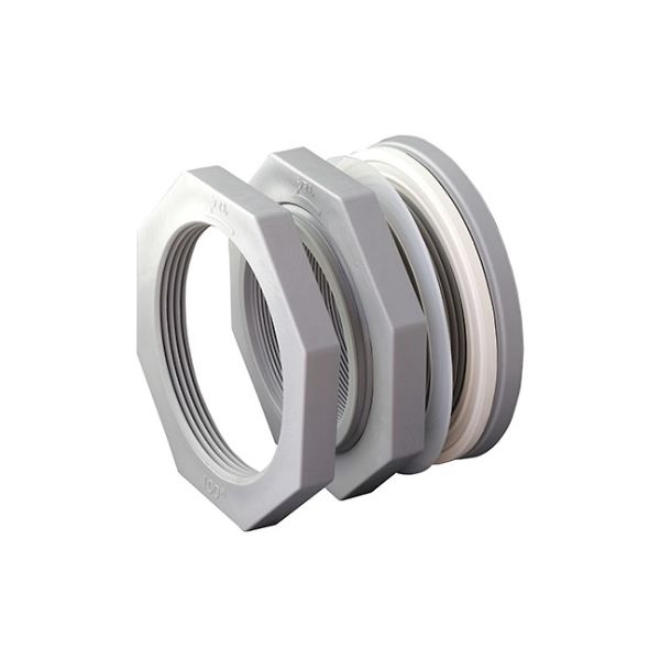 スイコー パイプ接続用フィッティング 4インチ EPDMパッキン FI(PE)100A-EPDM 1個 61-0470-21（直送品）