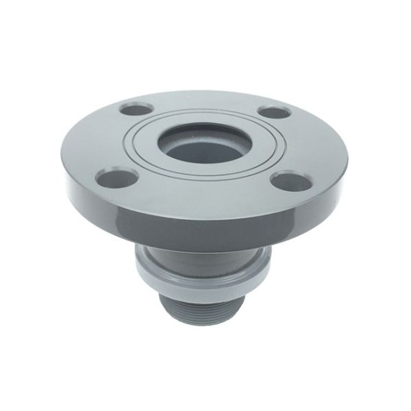 スイコー ツバ付フランジ短管50A EPDM 61-0471-74 1個（直送品）