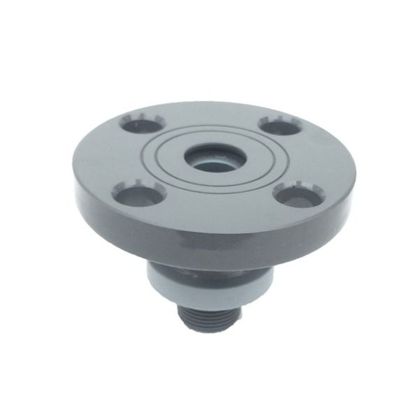 スイコー ツバ付フランジ短管20A FKM 61-0471-79 1個（直送品）