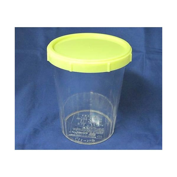 日本メデカルサイエンス ネジカップ 600mL M1-074-08 1パック(10個) 61-3517-96（直送品）