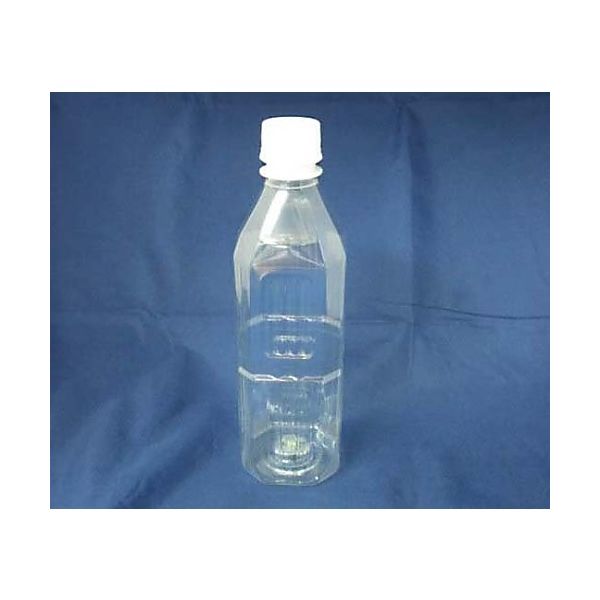 日本メデカルサイエンス ペットボトル 500角水用 M1-354-03 1本 61-3518-68（直送品）