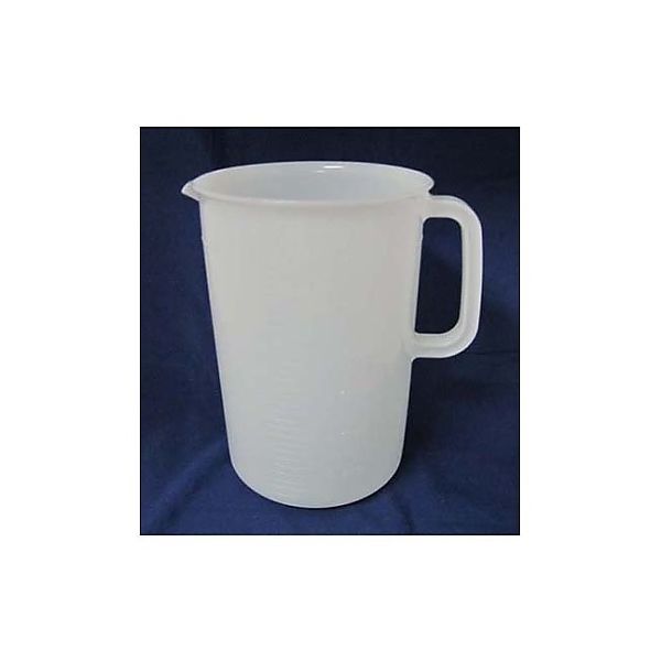 テラオカ PE手付ビーカー 3000mL(Ralic) M4-452-05 1個 61-3518-88（直送品）