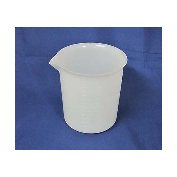 日本メデカルサイエンス PEビーカー(手なし) 300mL M4-455-03 1個 61-3518-91（直送品）
