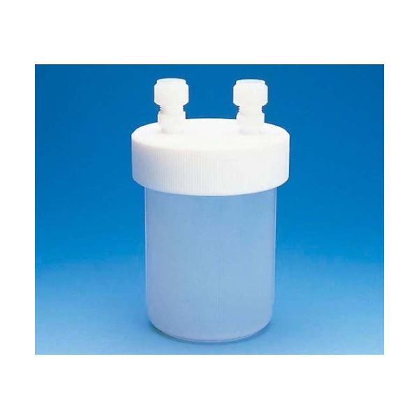 フロン工業 PFAトランスファジャー 1000ml 8φ 3個 F-1021-10 1個(3個) 61-4376-19（直送品）