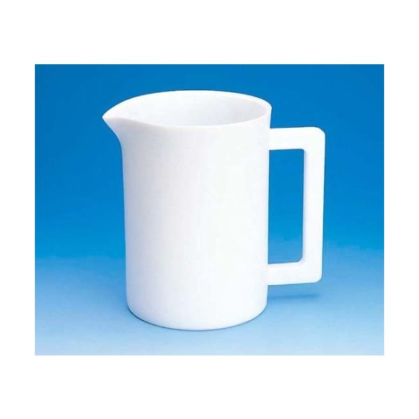 フロン工業 PTFE手付ビーカー 1000mL 片手付 F-1072-02 1個 61-4376-75（直送品）