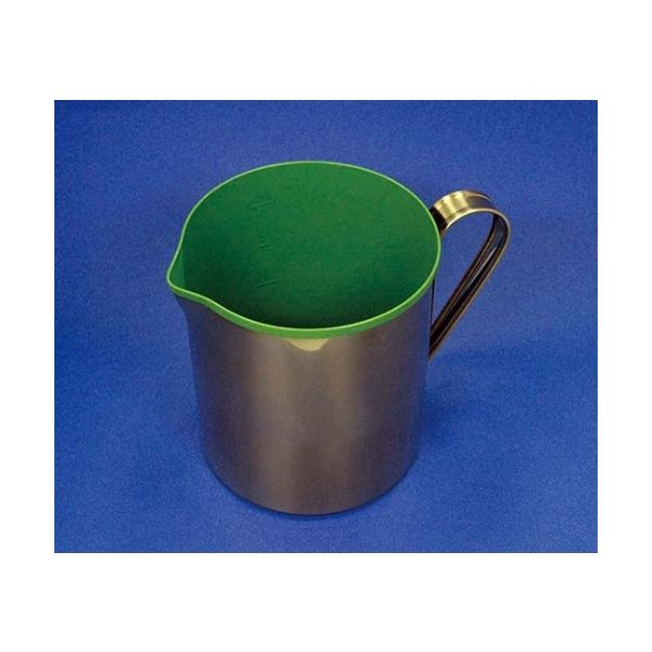 フロン工業 PFAコーティングビーカー 500mL F-1077-04 1個 61-4377-06（直送品）