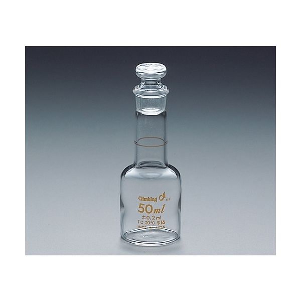 クライミング CL 2350-05 メスフラスコ（ボトルタイプ） 100ml 1個入り 検査成績書付 CL2350-05 1個 61-9603-75（直送品）