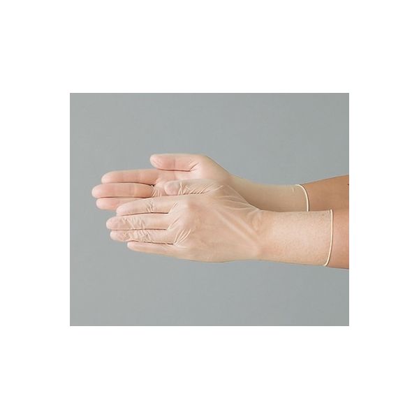 アズワン ニトリルパウダーフリー手袋L 613ー5367L 1箱(1000枚) 61-0077-55（直送品）