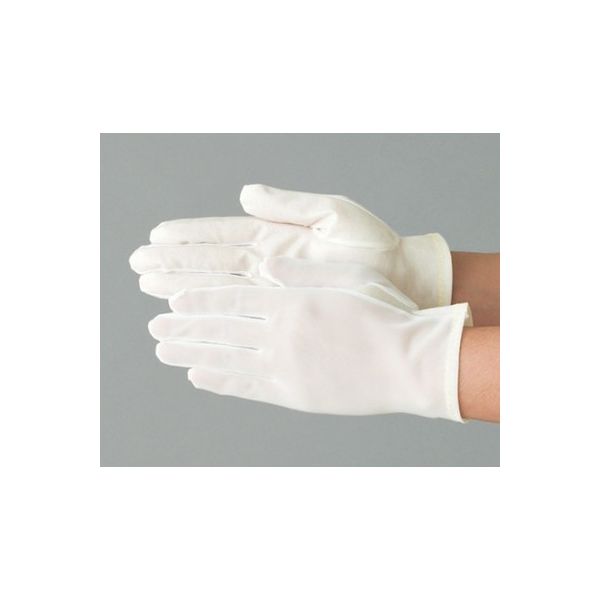 アズワン ナイロンハーフ手袋LL 611-5190LL 1パック(10双) 61-0078-53（直送品）