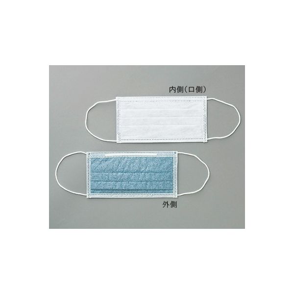 アズワン 活性炭入りマスク 510-75851 1箱(50枚) 61-0078-67（直送品）