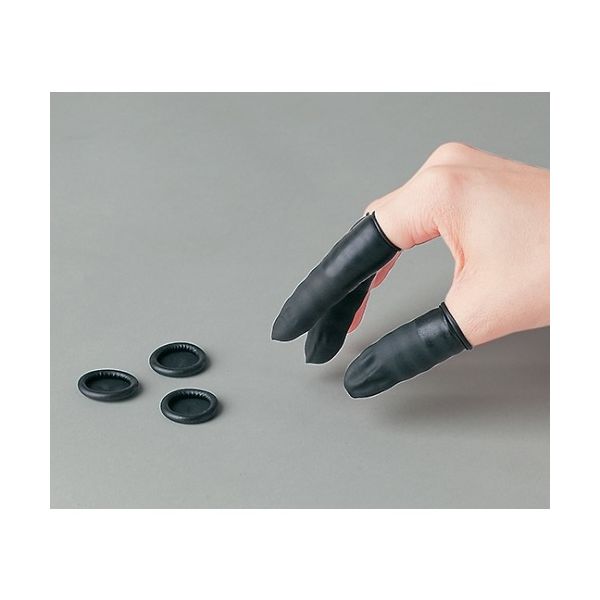 アズワン 導電性指サックL 613-5413L 1パック(1000個) 61-0078-10（直送品）