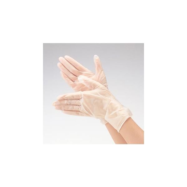 ゴールドウイン EOG滅菌PVC手袋500双 6.5 PA-JPE-65-500PEAR 1パック(500双) 61-0142-49（直送品）