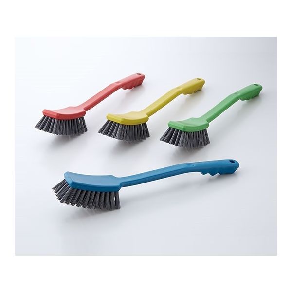 ユニテール 金属検出システムブラシ ロングハンドルブラシ緑 HG890MD 1個 62-2969-12（直送品）