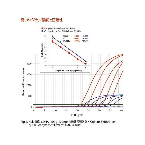 アズワン qPCR試薬KCQS00ー250RXN KCQS00-250RXN 1式 2-6028-01（直送品）