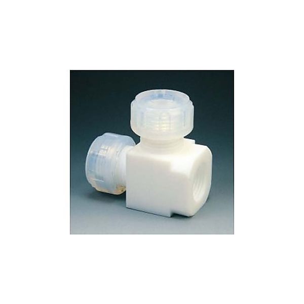 アズワン フッ素樹脂 ハーフメスジョイントTー2型 10φ×RC3/8 NR0069ー03 1個 61-3529-79（直送品）