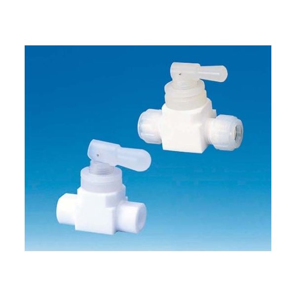 フロン工業 PTFEトグルバルブI型 メスRc1/4 F-2003-05 1個 61-4378-43（直送品）