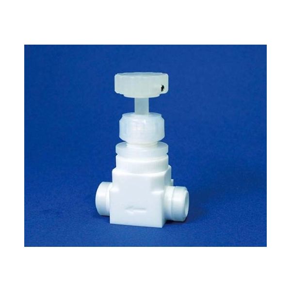 フロン工業 PTFEダイヤフラムバルブメス型 Rc1/2 F-2031-03 1個 61-4379-61（直送品）