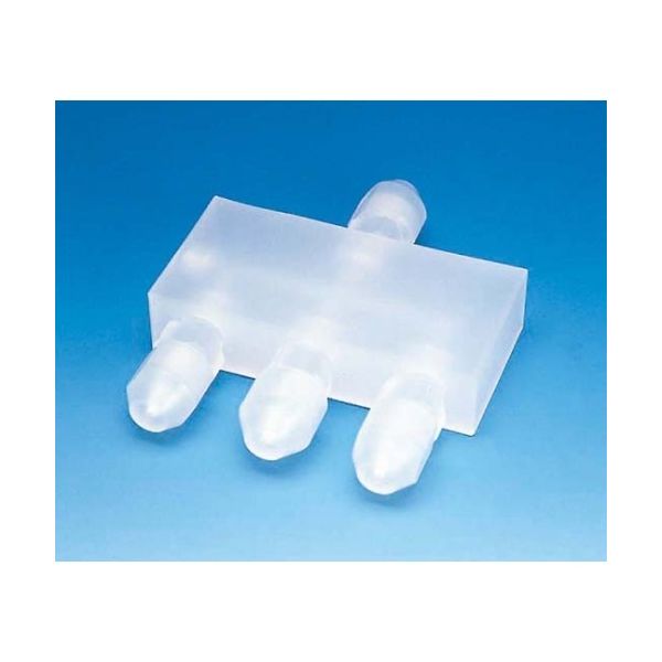 フロン工業 ネオフロン高圧ミニ分配ホルダー 3φ一入三配 F-2103-02 1個 61-4382-91（直送品）