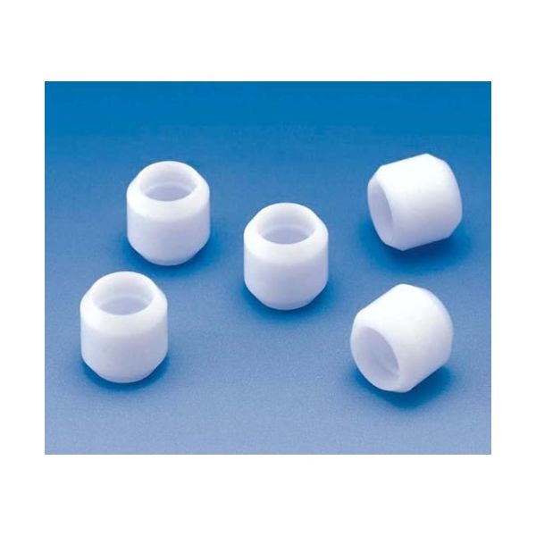 フロン工業 PTFEミゾ付フェルール 6φ (10ヶ入) F-2206-01 1パック(10個) 61-4384-40（直送品）
