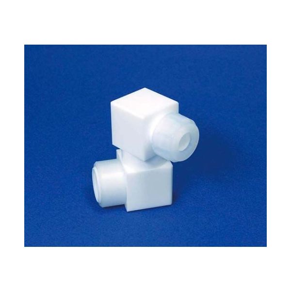 フロン工業 PTFEフレキシブルハーフメスジョイント 1/4φ＊Rc1/4 F-2702-10 1個 61-4386-68（直送品）