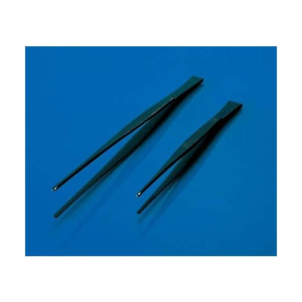 フロン工業 FEPコーティングピンセット 180mm F-5017-03 1個 61-4392-11（直送品）