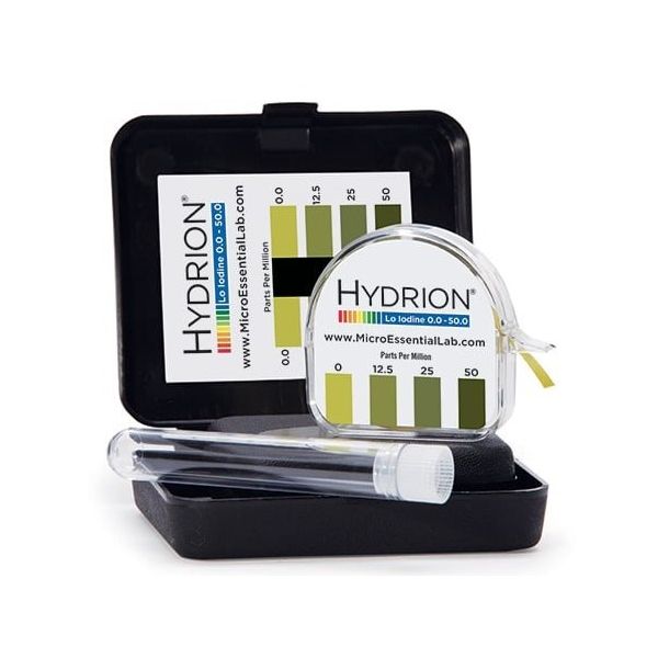 ヨウ素試験紙 ロールタイプ ディスペンサー入 スペアロール・試験管付 IL-250 1個(1巻)（直送品）