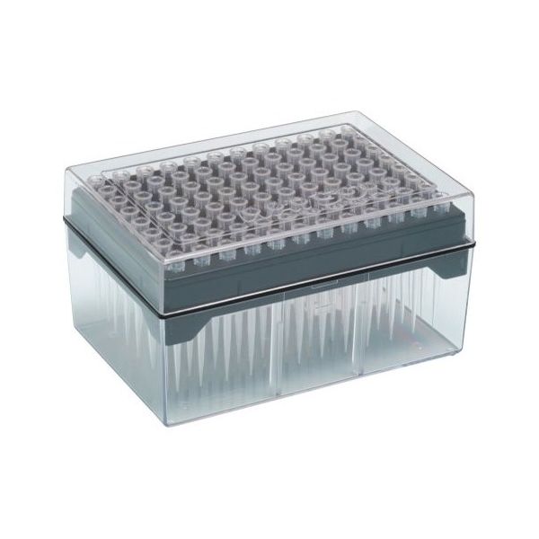 深江化成 10μL ロングチップ システムラック 1箱(96本×10ラック入) 120-207C 1箱(960本) 62-0886-97（直送品）