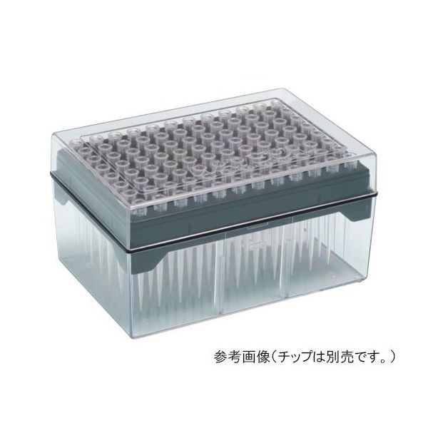 深江化成 10μL ロングチップ システムラック 滅菌 1箱(96本×10ラック入) 120-207CS 1箱(960本)（直送品）