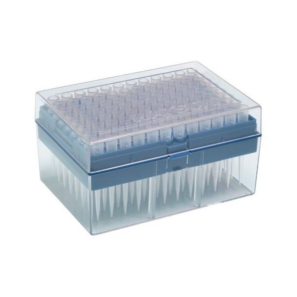 深江化成 200μL チップ クリア システムラック 滅菌 1箱(96本×10ラック入) 120-703CS 1箱(960本)（直送品）