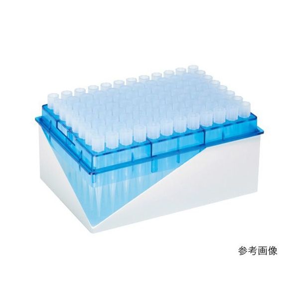 深江化成 300μL チップ クリア 交換プレート 滅菌 1箱(96本×10プレート入) 122-505CS 1箱(960本)（直送品）