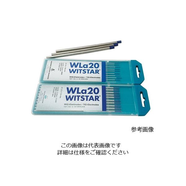 Wolfram Industrie タングステンTIG電極溶接棒 WL20-6.4 1本 3-7514-11（直送品）