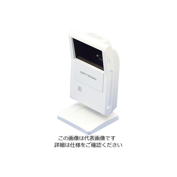 オプトエレクトロニクス 定置式スキャナ(USB) M-10-USB-WHT 1個 3-7578-01（直送品）