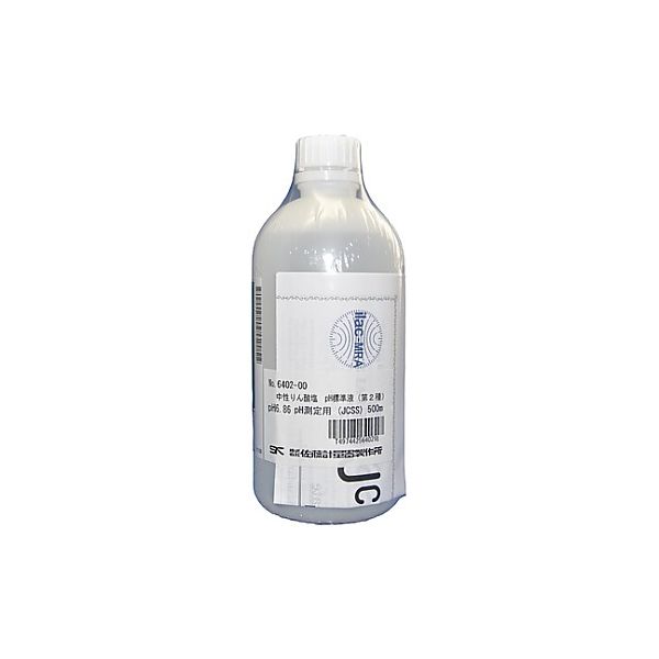 佐藤計量器製作所 中性りん酸塩pH標準液JCSS 6.86 1本 61-0066-19（直送品）