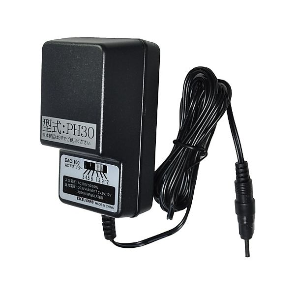 佐藤計量器製作所 pH計 620/640用 ACアダプタ PH30 1セット 61-0096-19（直送品）