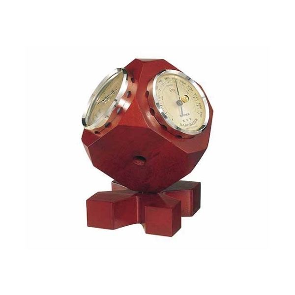 エンペックス気象計 トリオ気象計 135×110×110mm 600g(ギフトボックス) BM-633 1個 61-6863-97（直送品）