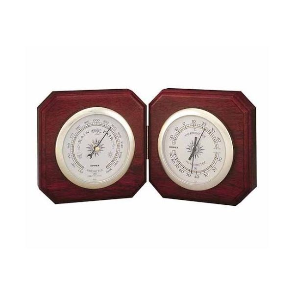 エンペックス気象計 デュエット気象計 140×285×45mm 880g(ギフトボックス) BM-718 1個 61-6864-03（直送品）