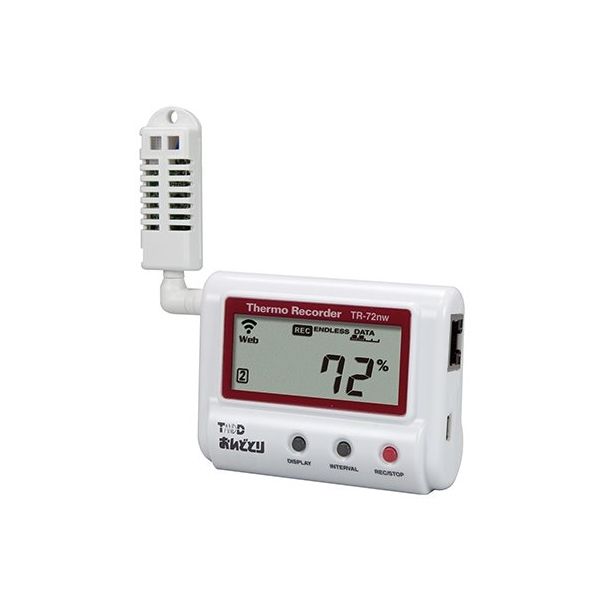 ティアンドデイ（T&D） 温湿度記録計 おんどとり（有線LAN） TR-72nw 1