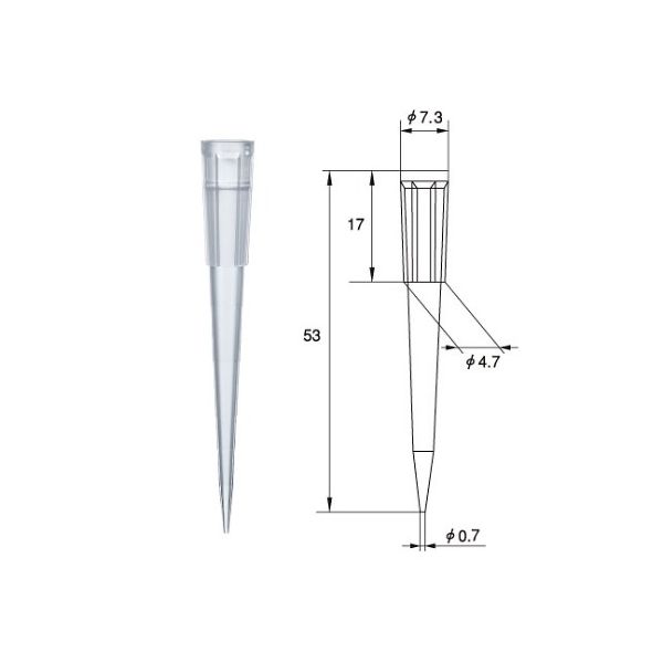 柴田科学 チップ SG型 025510-20040 1箱(1000本) 61-4414-80（直送品）