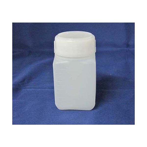 ニプロン化成工業 角型広口瓶 100ml M1-016-01 1本 61-3517-67（直送品）