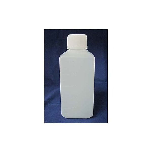 ニプロン化成工業 角型細口瓶 500ml M1-017-04 1個 61-3517-73（直送品）