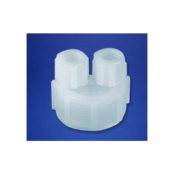 サビレックス インピンジャー捻蓋/耐圧容器捻蓋(58mm) 1/2”チューブ接続用ポート 600-058-42 1個 61-8490-82（直送品）