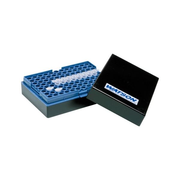 深江化成 PCRチューブラック 遮光タイプ 96穴 PP 1512-952BL 1箱(10個) 62-0891-19（直送品）