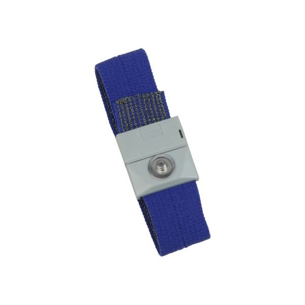 DESCO JAPAN SCS アジャスタブルリストストラップ用バンドのみ 青 10本入り 2304 B 1箱(10本)（直送品）