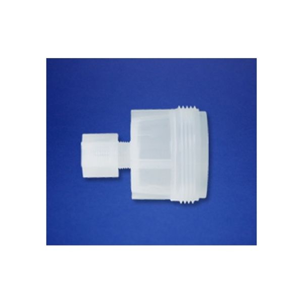 径50mmメンブレン用フィルターホルダー組合せ用構成部品 注入口 外径1/4”チューブ接続用 フェルールナット付 410-21-50 1個（直送品）