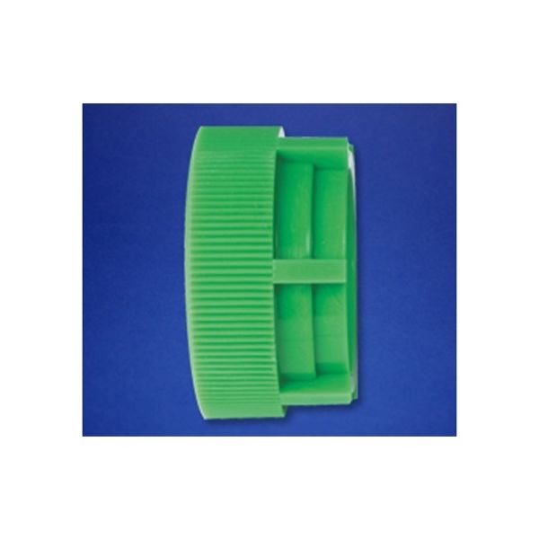 径50mmメンブレン用フィルターホルダー組合せ用構成部品 PFA製クランプ 一層式フィルターホルダー用 緑色 412-11-50 1個（直送品）