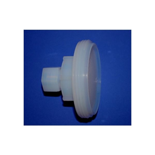 径90mmメンブレン用フィルターホルダー組合せ用構成部品 注入口、外径3/4”チューブ接続用、フェルールナット付 410-25-90 1個（直送品）